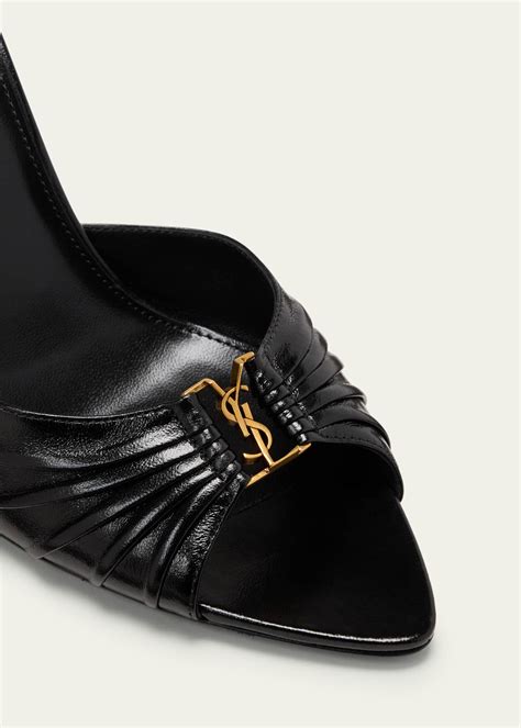 ysl mule heels